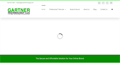 Desktop Screenshot of gartnertechnology.com